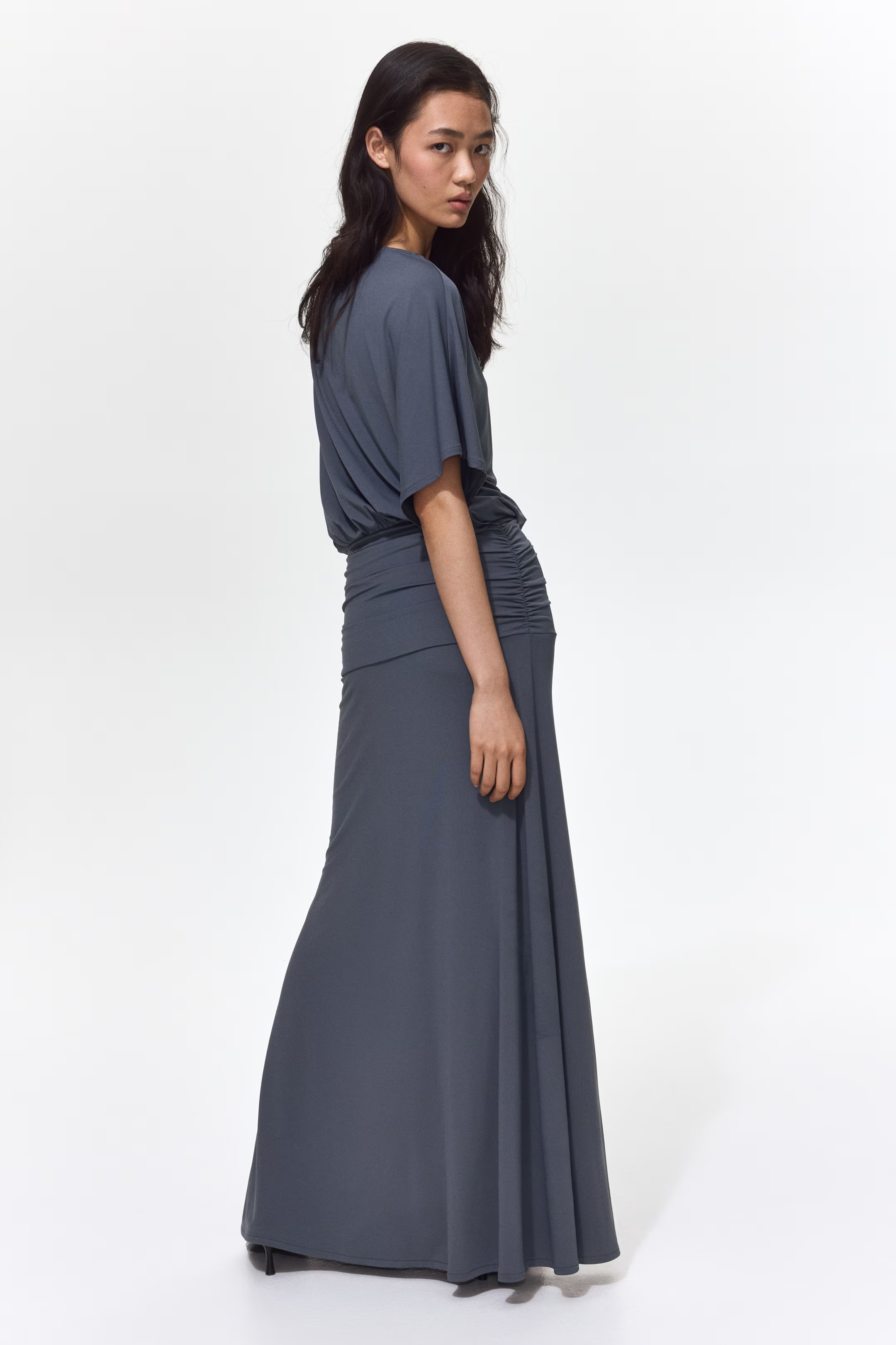 h&amp;amp;m, Draped maxi dress