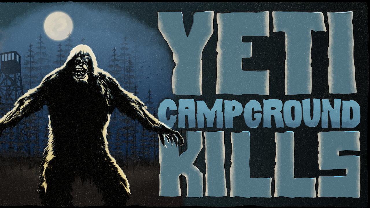Logo Yeti Campground Kills, Universal Halloween Horror Nights Orlando 2023