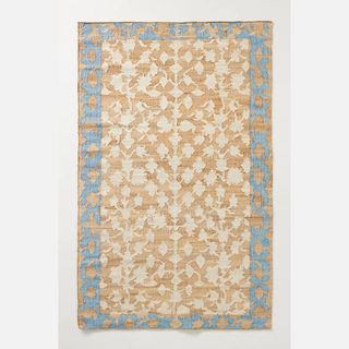 handwoven patterned rug