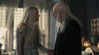 Adult Rhaenyra and Viserys in House of the Dragon