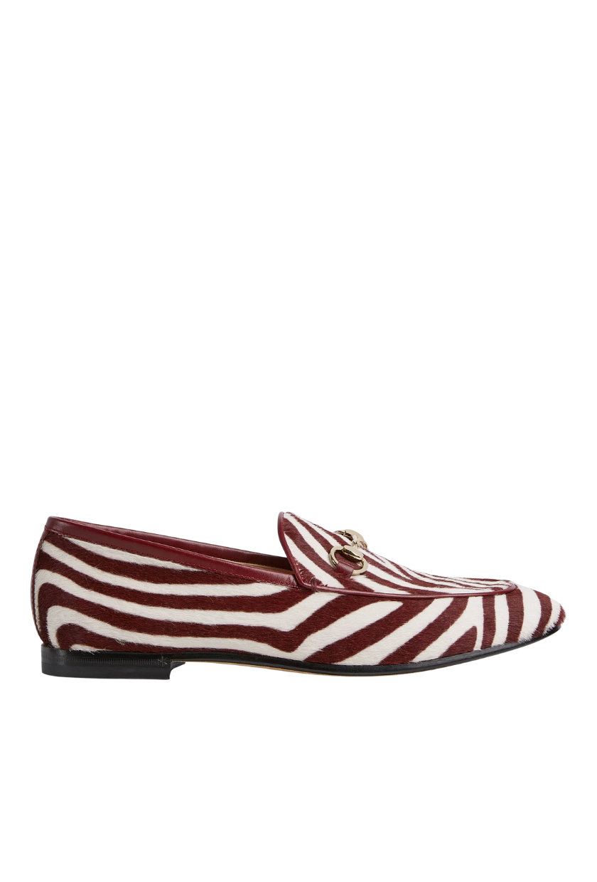 An image of Gucci loafers.