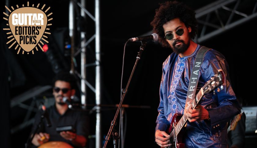 Imarhan perform onstage at the BBC 6Music Biggest Weekend at Titanic Slipways in Belfast, Northern Ireland on May 26, 2018 