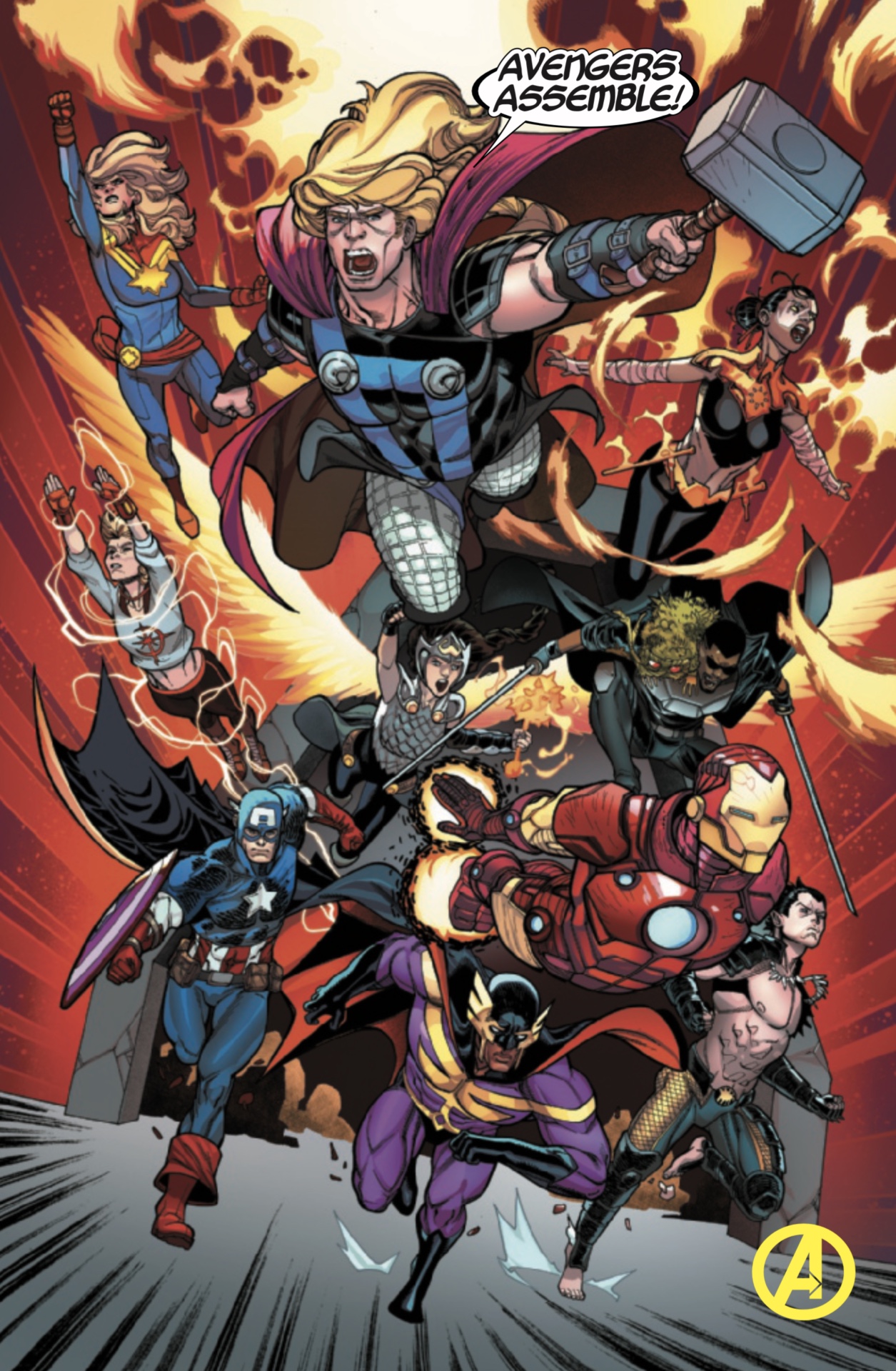 Avengers #55 pages