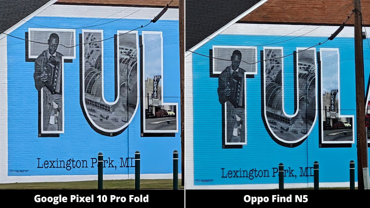 Google Pixel 10 Pro Fold vs. Oppo Find N5 Camera Comparisons