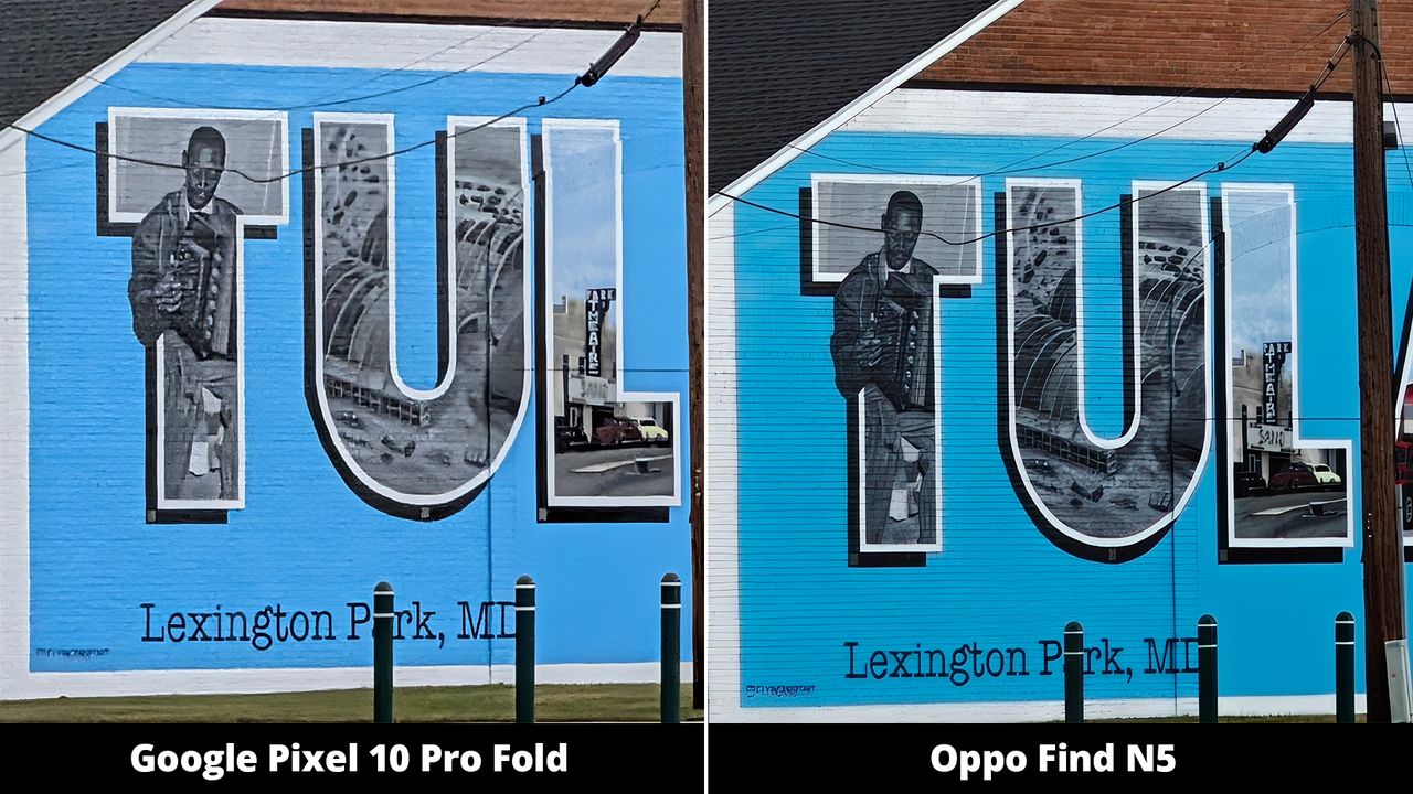 Google Pixel 10 Pro Fold vs. Oppo Find N5 Camera Comparisons