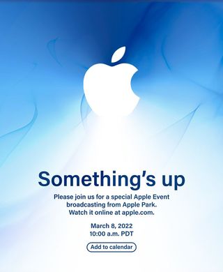 Apple event invite