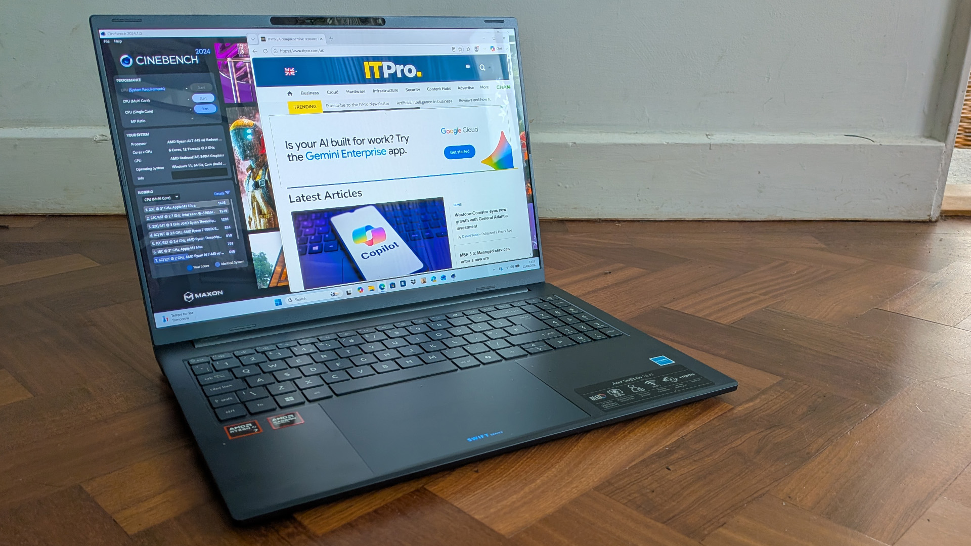 Acer Swift Go 16 AI review: A solid and versatile workhorse laptop – with faults