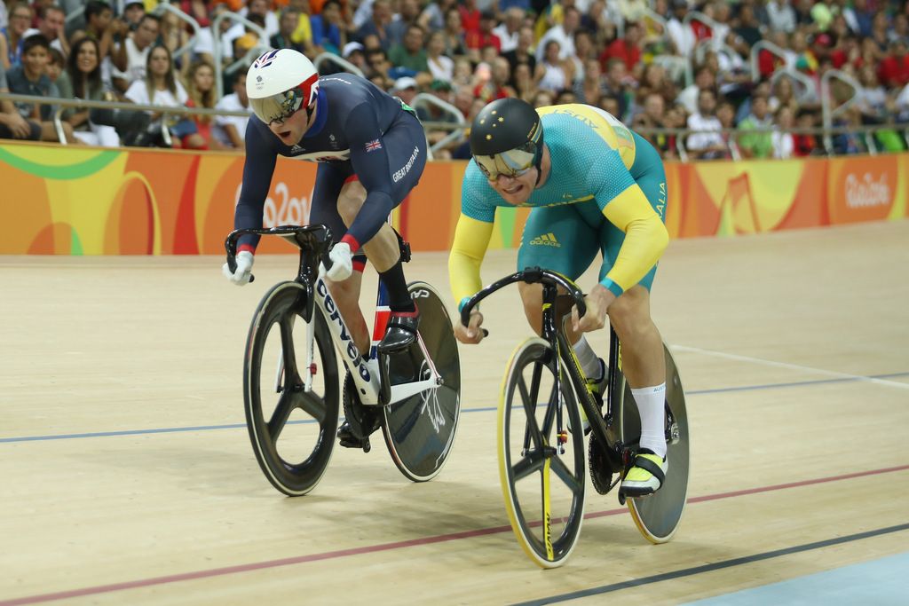 Jason Kenny and Patrick Constable (Australia) in the quarters