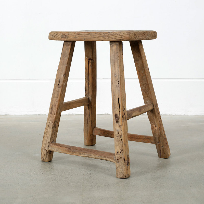 Lily&#039;s Living Solid Wood Utility Stool &amp;amp; Reviews | Wayfair