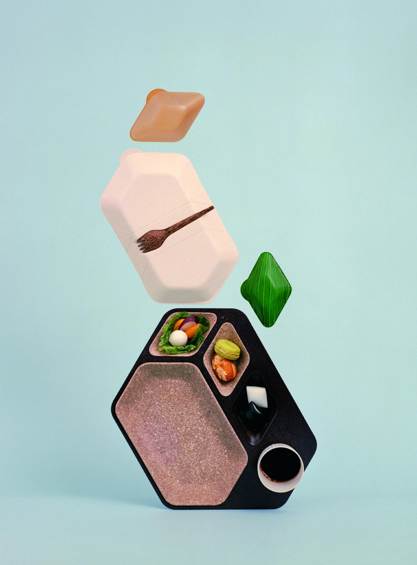 Get onboard tray concept by Priestman Goode