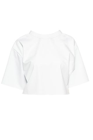 ASOS White Woven Luxe T-Shirt, £45
