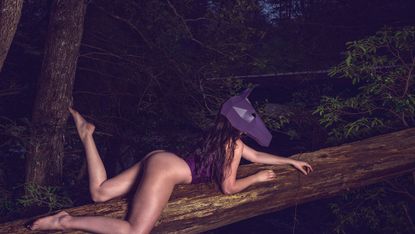 beauty, leg, tree, purple, human leg, fashion, grass, wood, human body, photography,