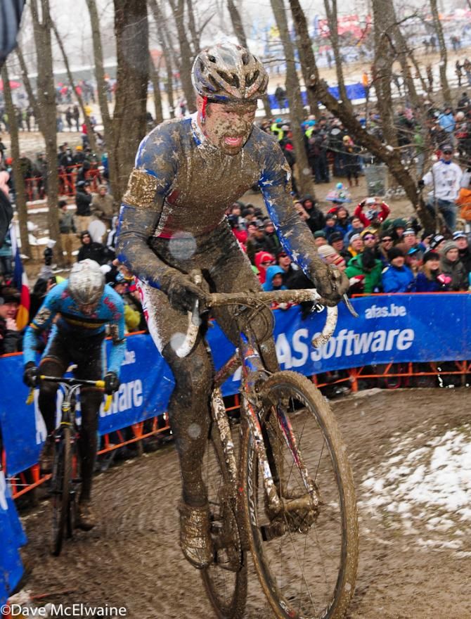 USA Champion Jonathan Page riding a steep climb