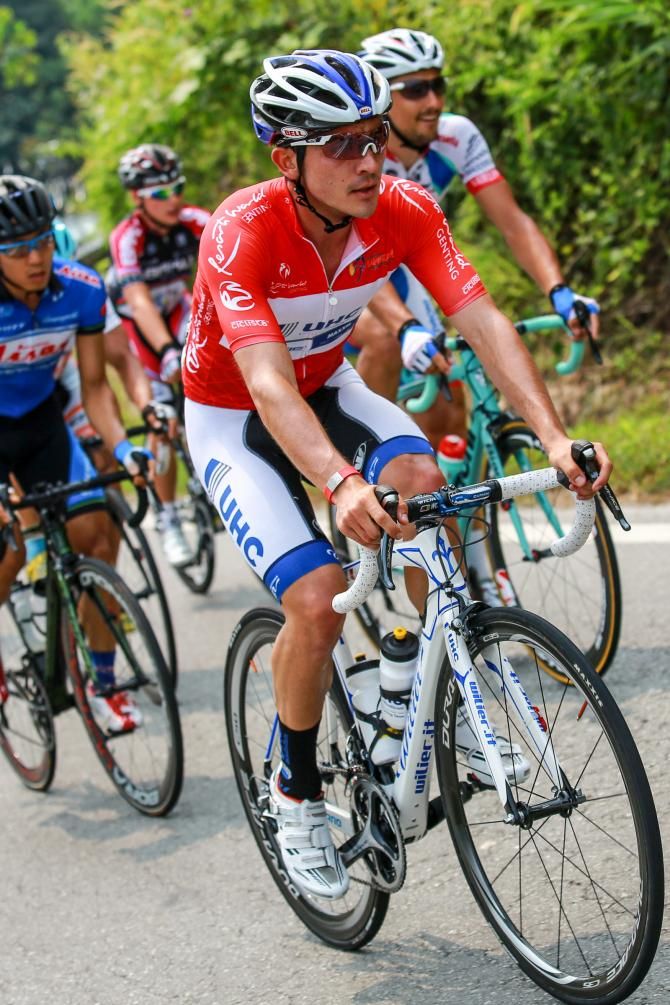 UHC continued to show off the red jersey