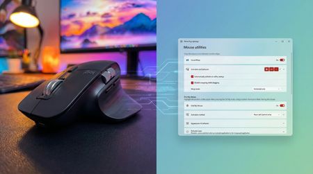 Microsoft PowerToys CursorWrap and Logitech MX Master 3S