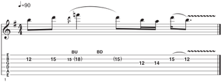 Jimmy Page guitar lesson ex1