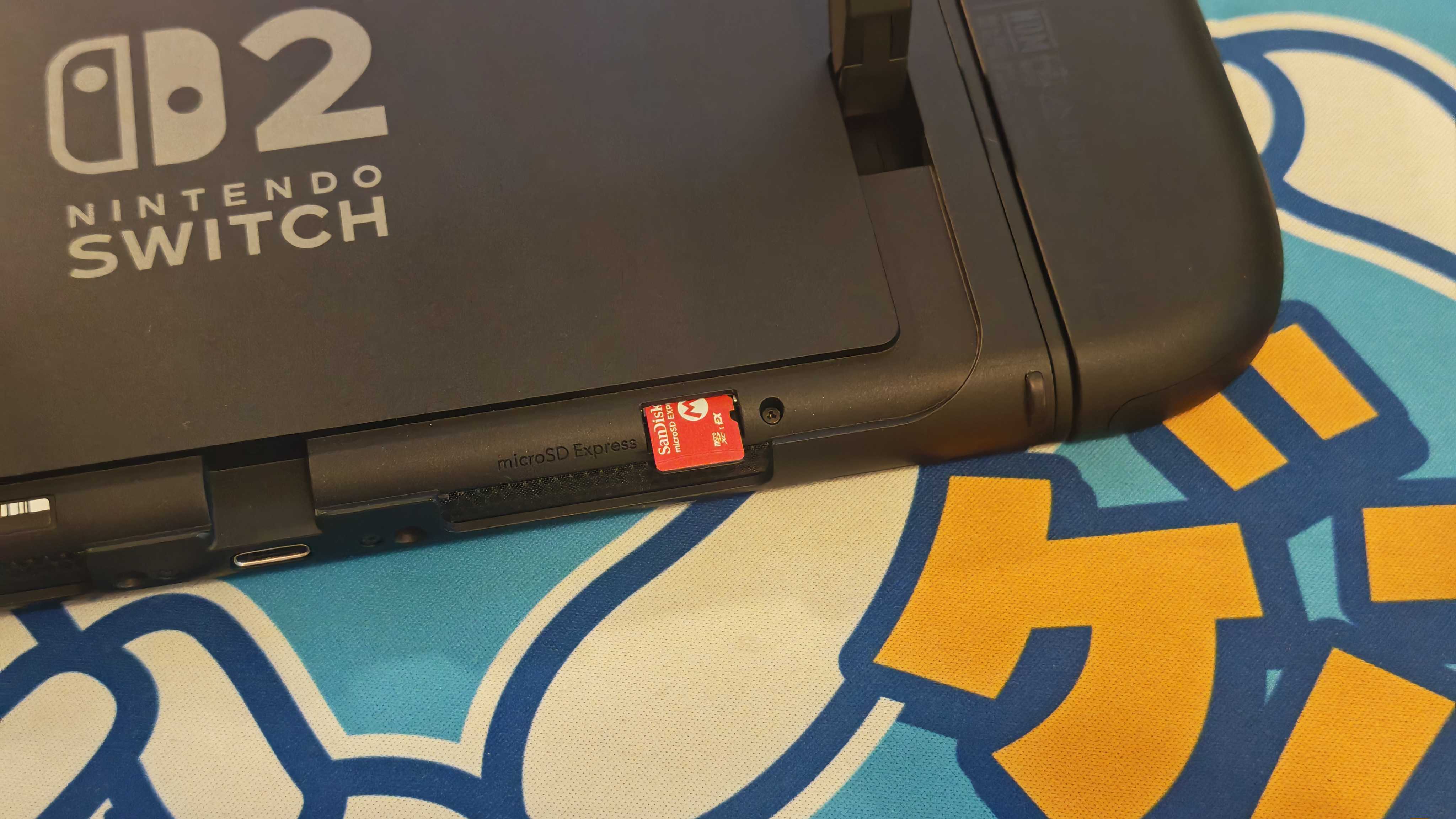 The SanDisk microSD Express Card for Nintendo Switch 2.