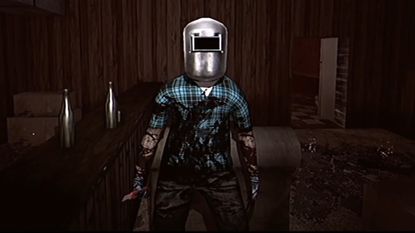 Butcher's Creek enemy in welding mask