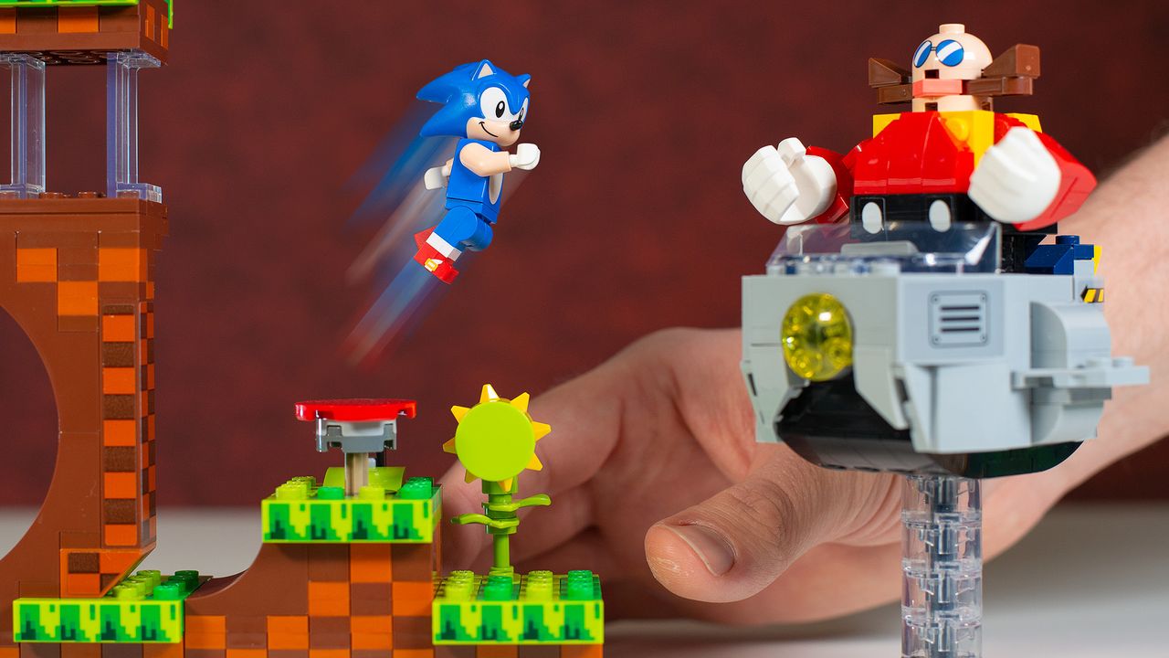 Lego Sonic the Hedgehog - Green Hill Zone features