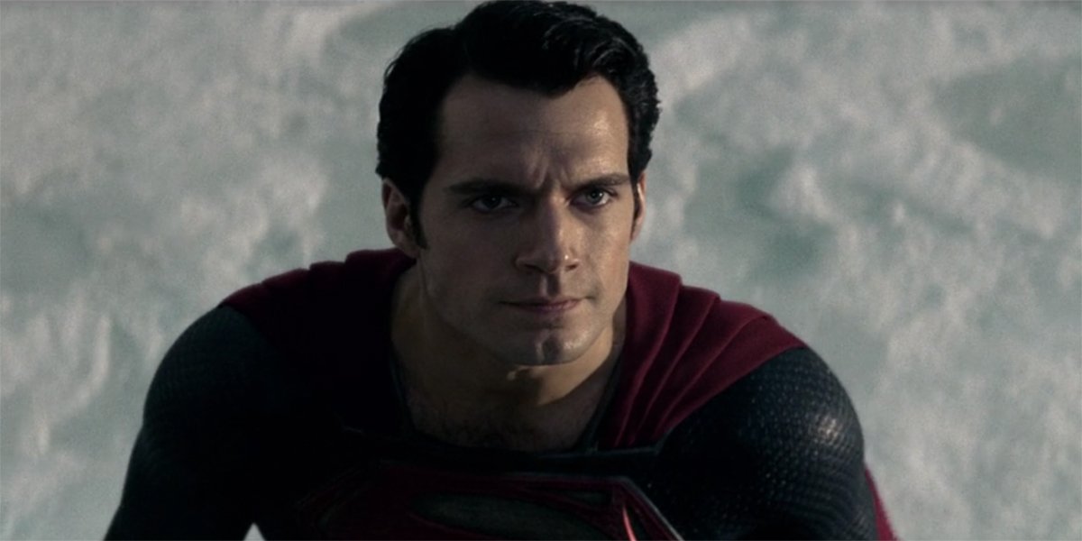 Henry Cavill as Superman in Man of Steel