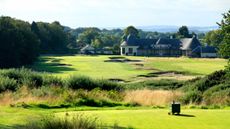 The 18th hole at Alwoodley in Leeds