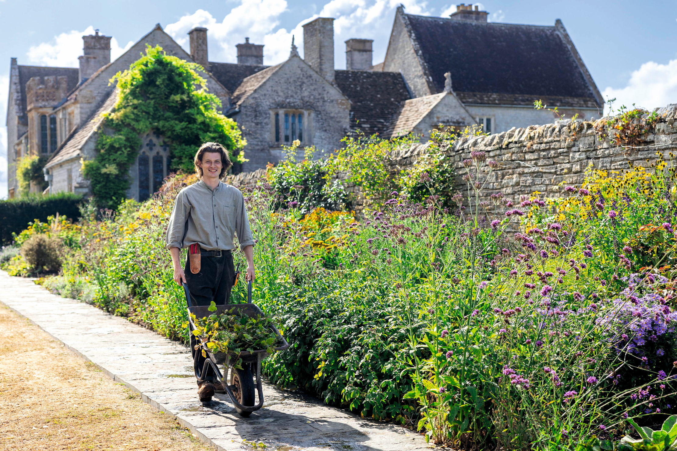 Sam Finch at Lytes Cary in Somerset