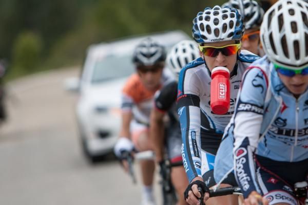 Creative water bottle multi-tasking in the break