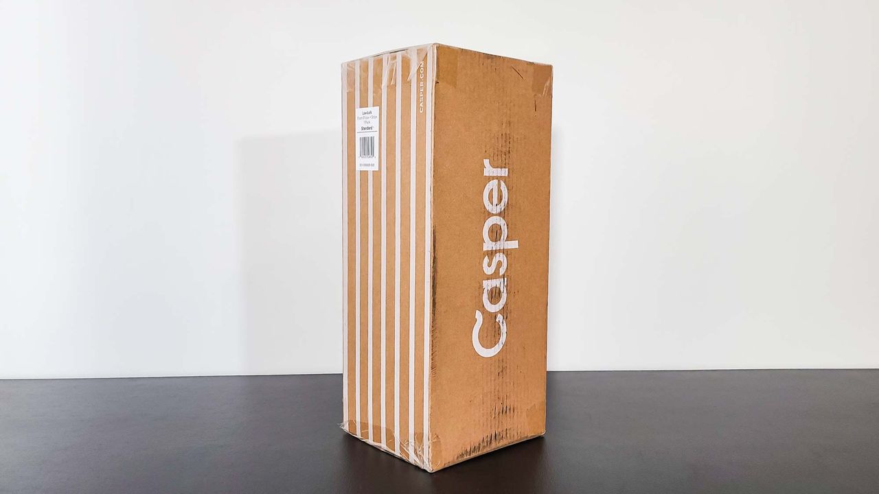 Casper Foam Pillow with Snow Technology delivery box