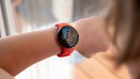 The Pixel Watch 2 on a kids arm