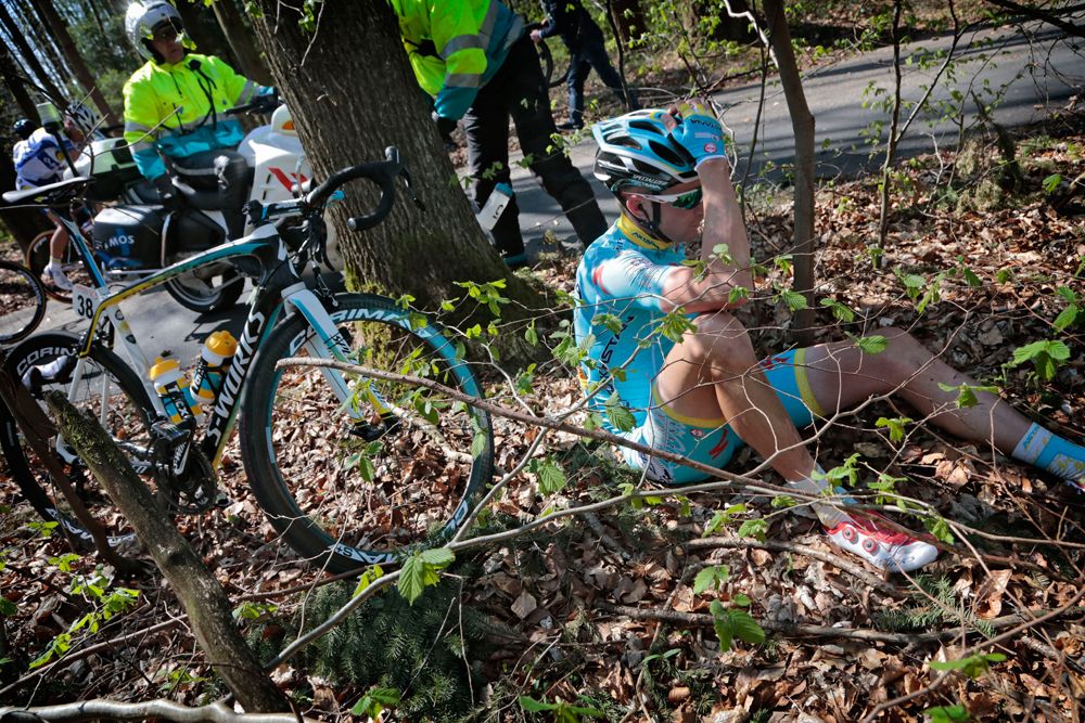 The spring classics were littered with crashes