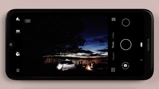 The Nokia 2.2 uses AI image fusion to deliver superior low light performance