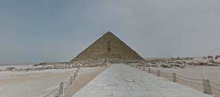 Pyramid in Street View