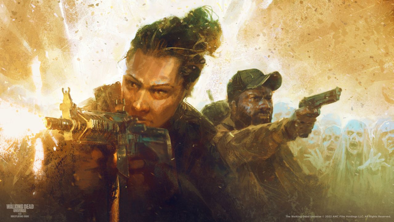 The Walking Dead Universe Roleplaying Game promo art images