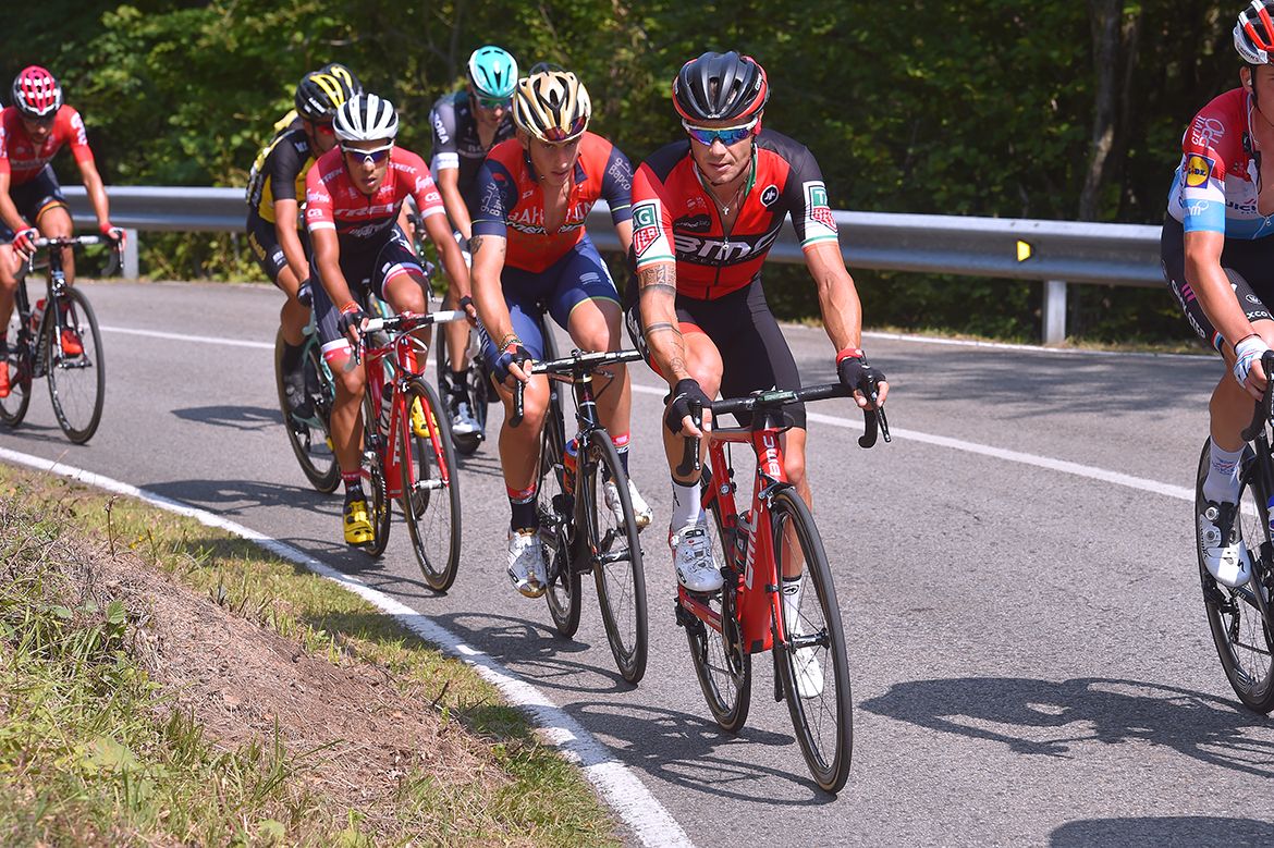 Nicolas Roche (BMC) in the move