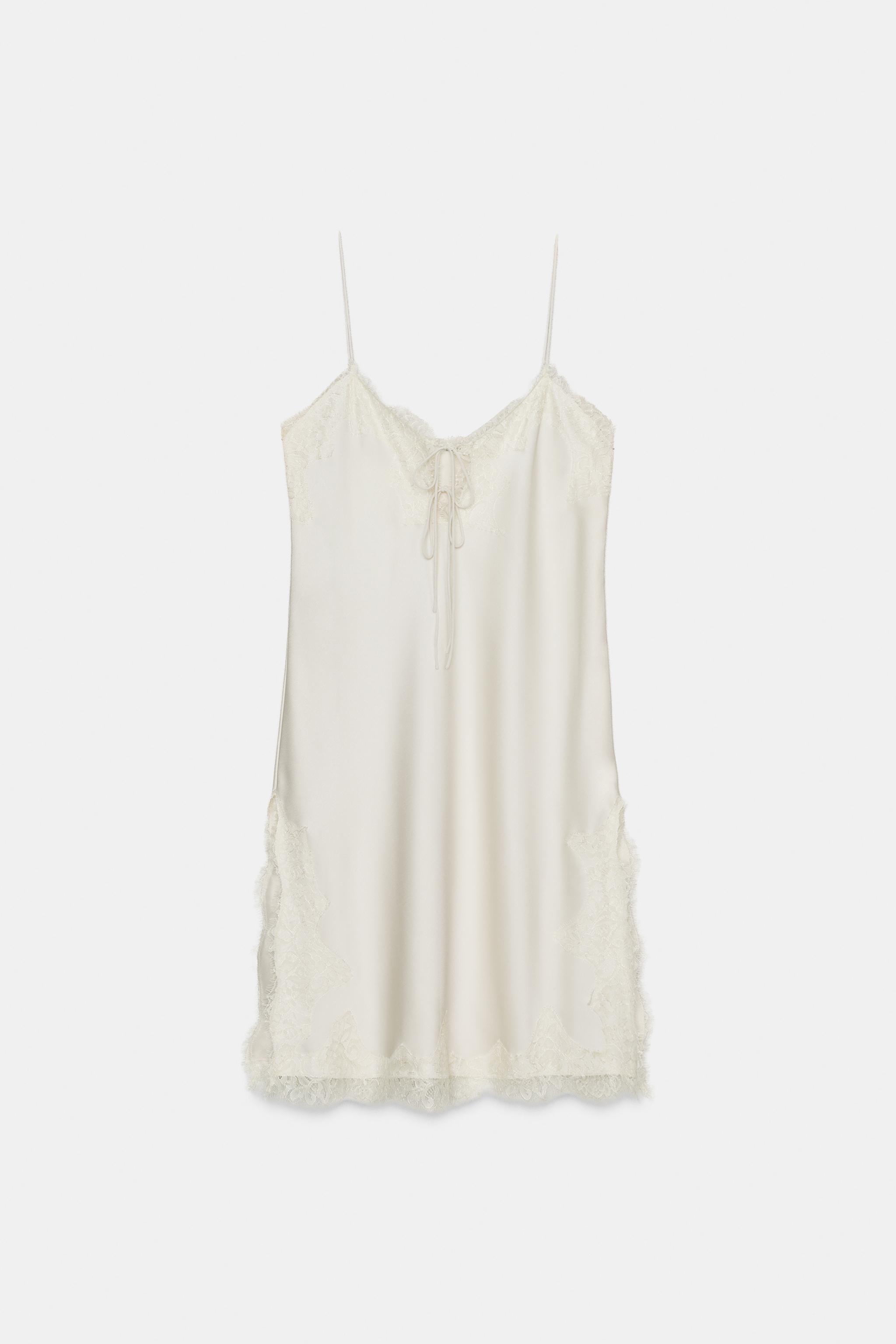 Zw Collection Lace Slip Dress
