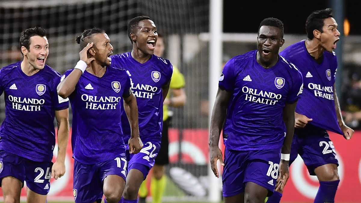 Orlando City in the MLS is Back Tournament after beating LAFC in the quarterfinals.