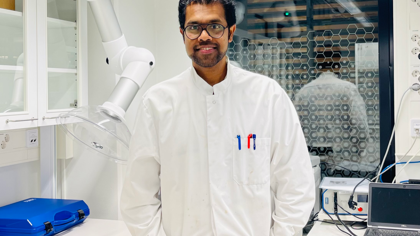 Sachin Kochrekar, a PhD student at University of Turku, Finland