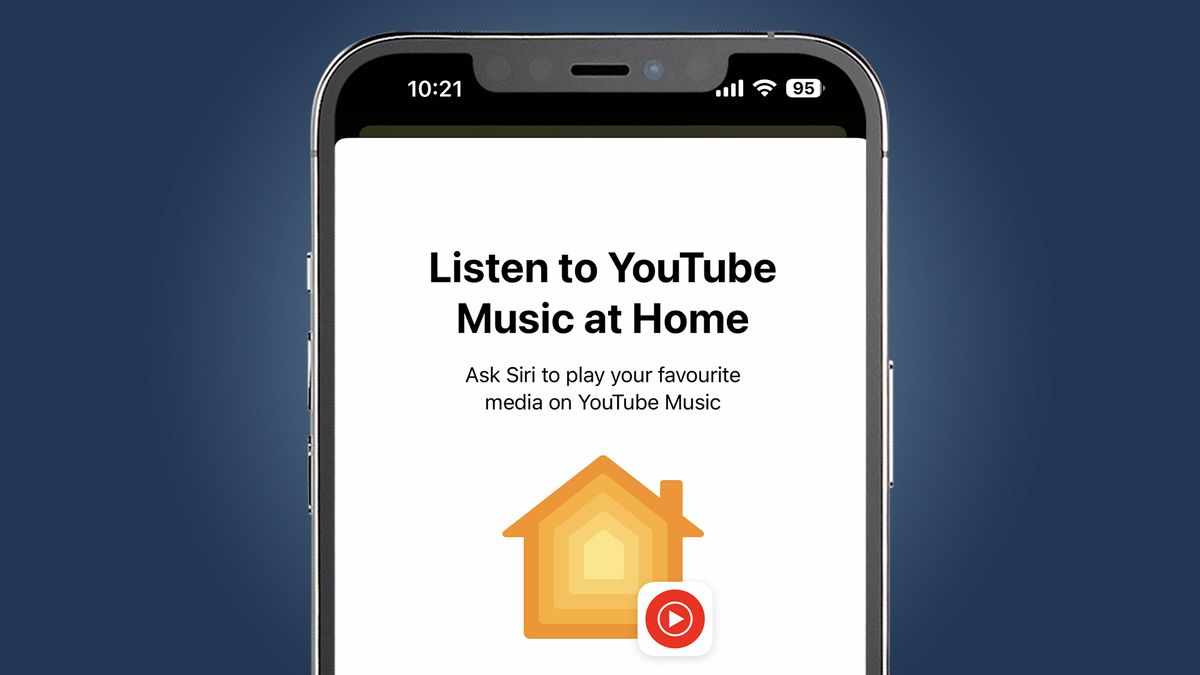 YouTube Music on the Apple Home app 