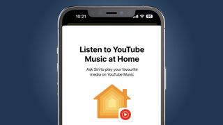 YouTube Music sur l'application Apple Home 