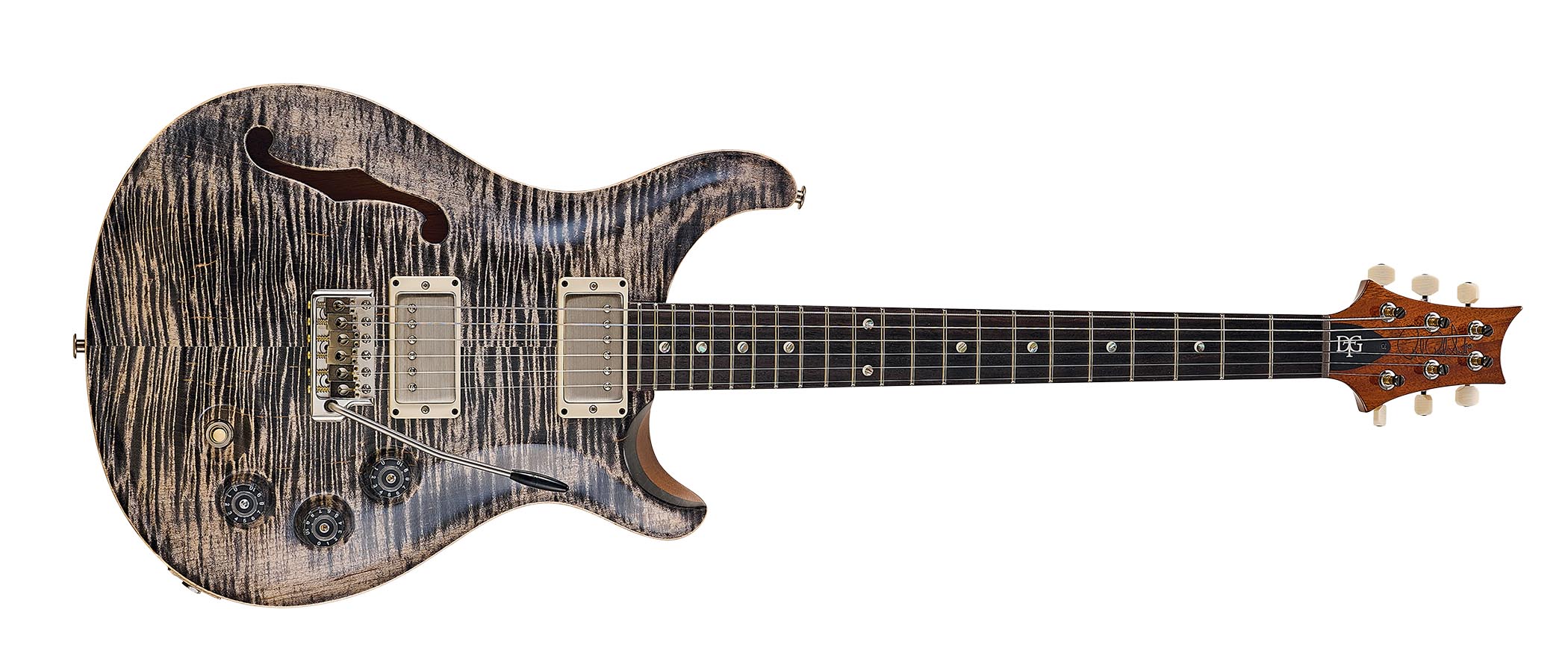 The PRS DGT Semi-Hollow Dave Grissom signature model