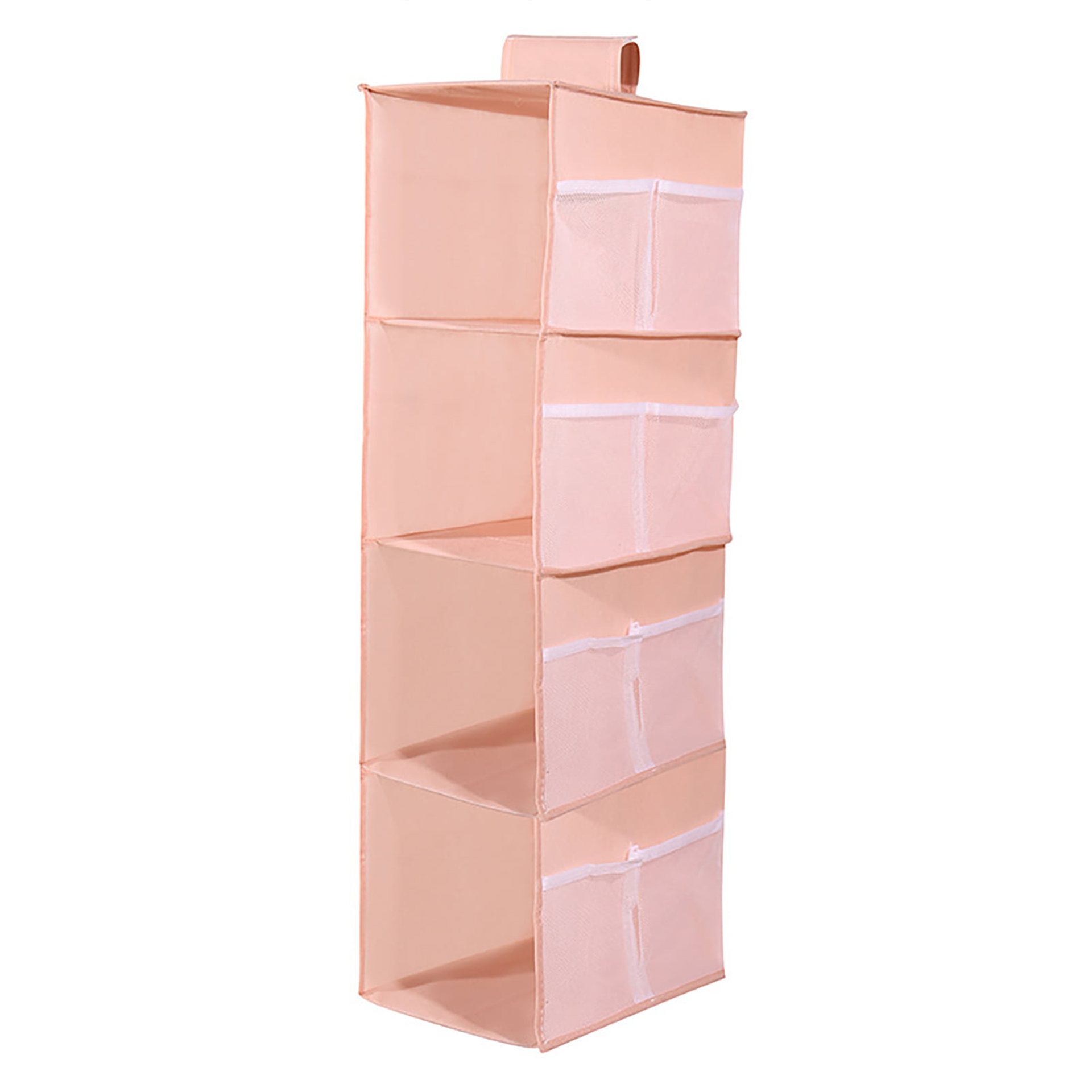 Organiser gantung 4 susun warna pink pastel