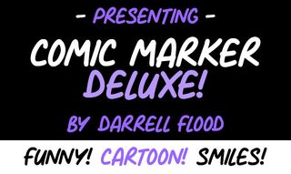 12 best new free comic fonts of 2019: Comic Marker Deluxe