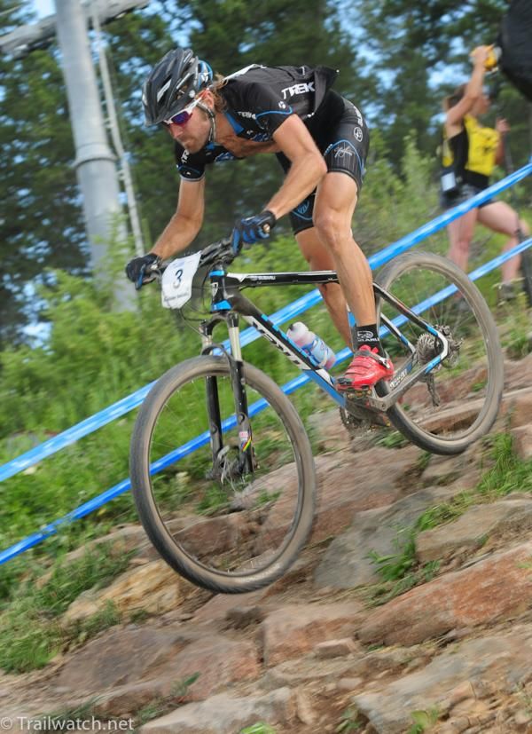 Jeremy Horgan-Kobelski (Subaru-Trek) moved up to third position with one lap to go