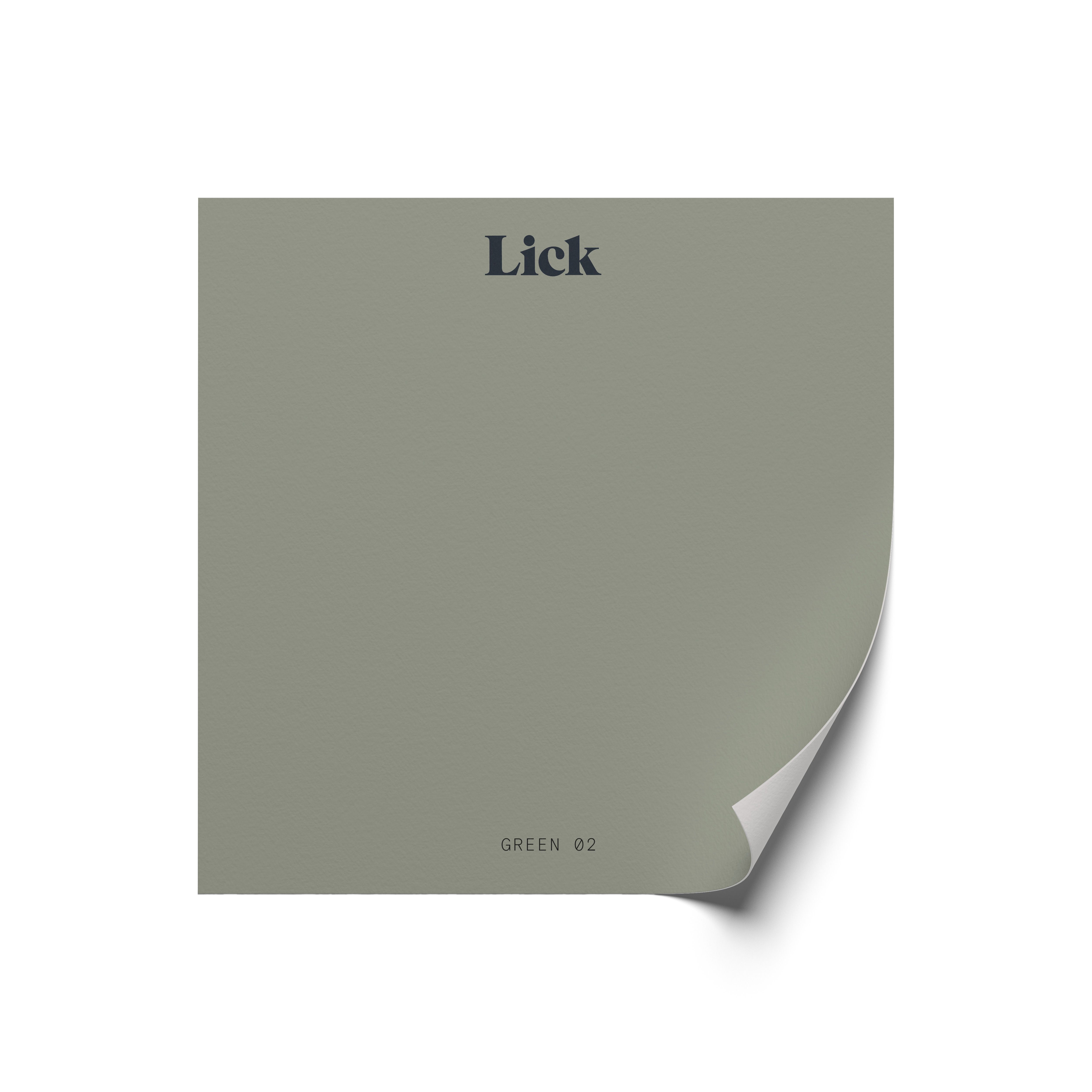 Lick Green 02 Peel &amp;amp; Stick Tester