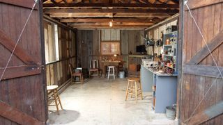 original garage where Bill Hewlett and Dave Packard started their business