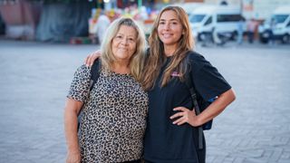 Melanie Blatt and mum Helene on Celebrity Race Across the World