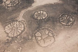 wheel stone structure in jordan