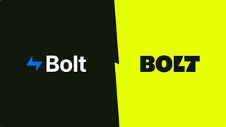 Bolt rebrand before and after