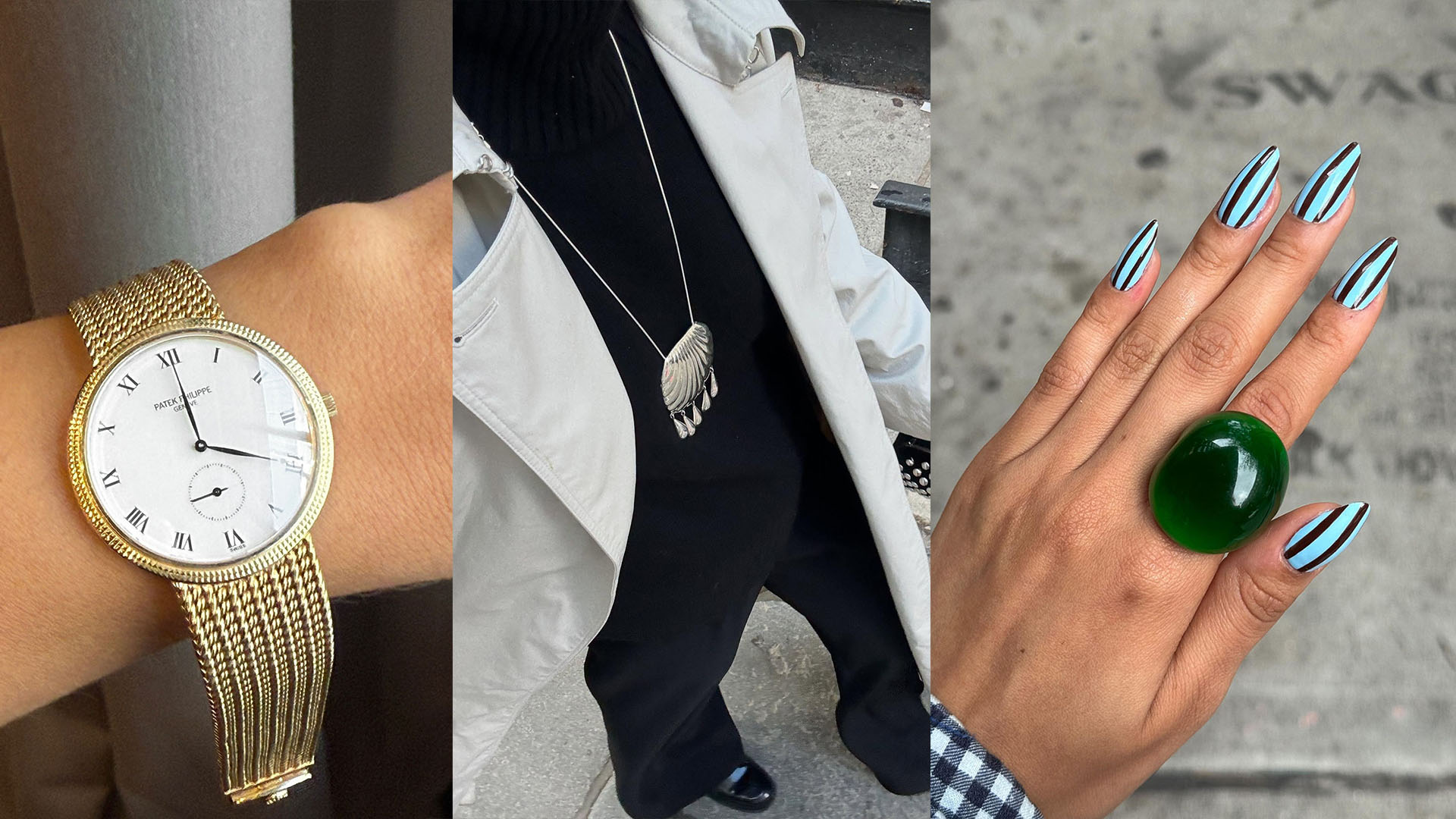 women wearing winter jewelry trends