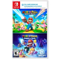 Mario + Rabbids Dual Pack (Switch 1 Code) | $29.99 $14.99 at AmazonSave $15 - Mario + Rabbids Dual Pack (Switch 1 Code) | $29.99 $14.99 at AmazonSave $15 -